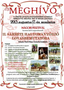 lovasbemutato plakat